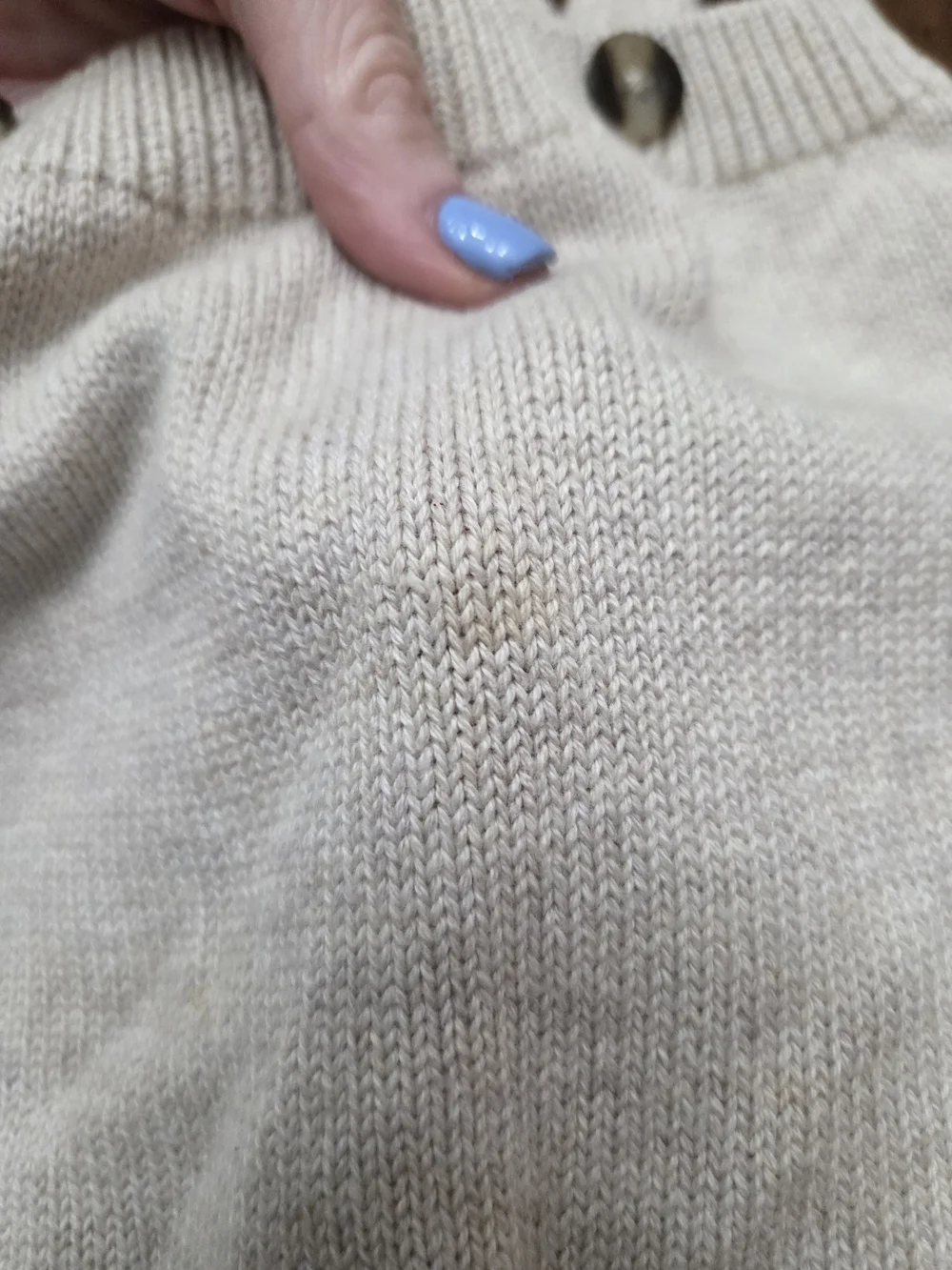 Cat & Jack Cream Knit Braided Strap Romper